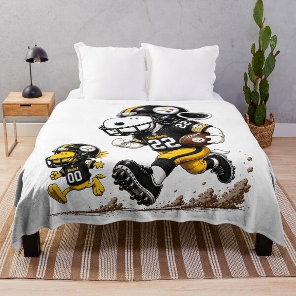 Item preview, Pittsburgh Steelers Funny Snoopy and Woodstock Players Football Team designed and sold by Har-vee.
