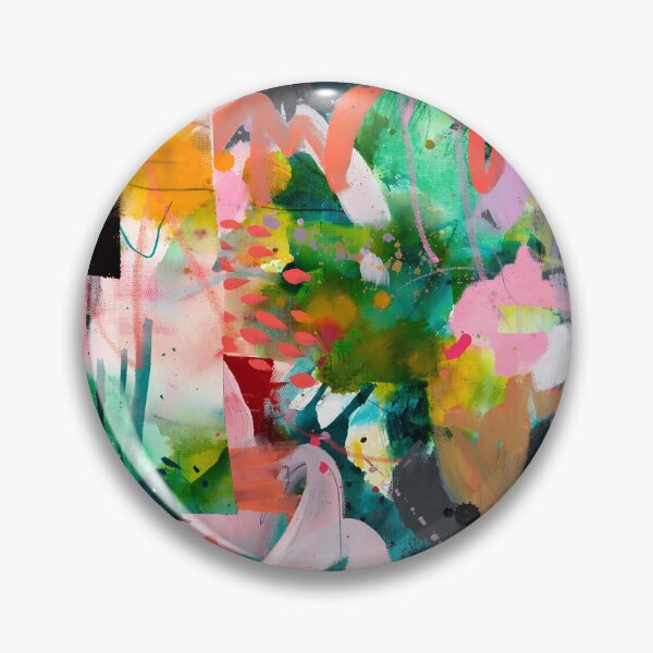 Item preview, Vibrant Abstract Floral Expressionist Artwork designed and sold by hobsond.