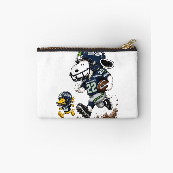 Item preview, Seattle Seahawks Funny Snoopy and Woodstock Players Football Team  designed and sold by Har-vee.