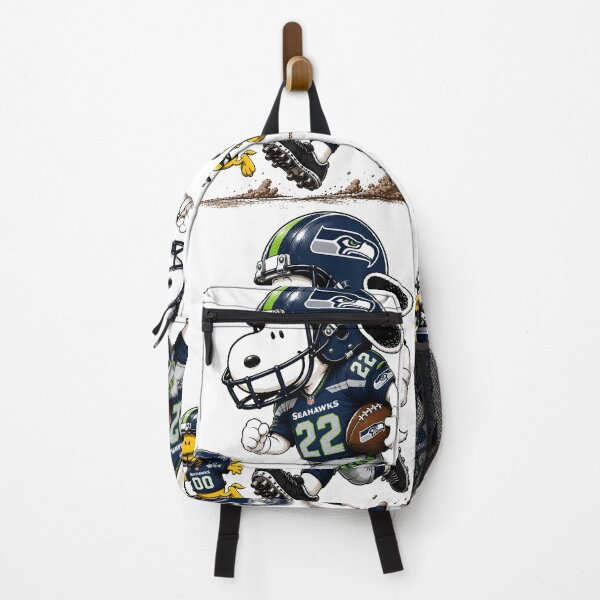Item preview, Seattle Seahawks Funny Snoopy and Woodstock Players Football Team designed and sold by Har-vee.