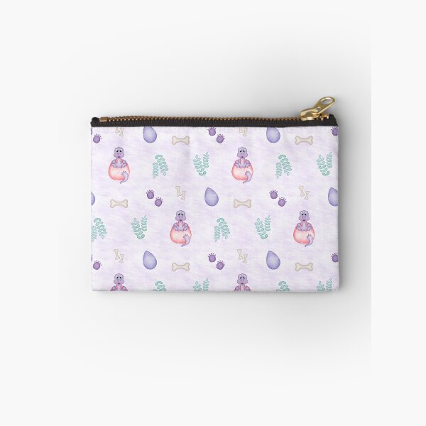 Item preview, Cute Purple Dinosaur Pattern - Soft Pastel Kawaii Dino Print designed and sold by PatternUnique.