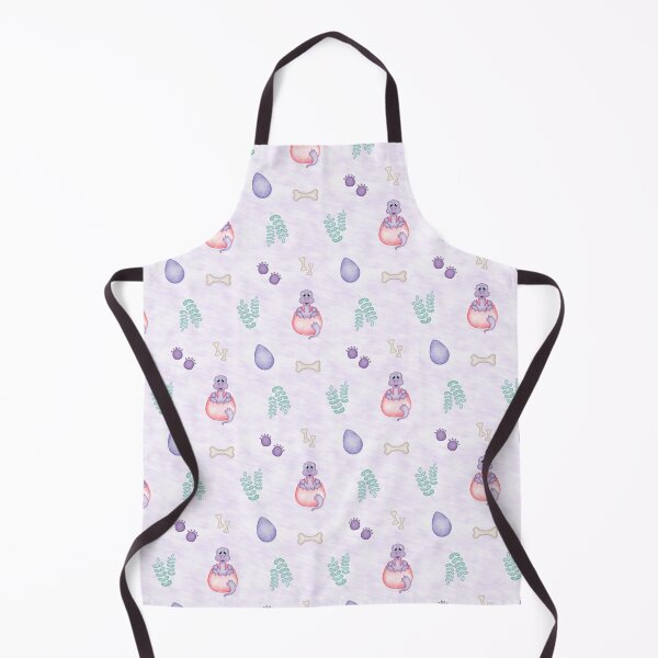Item preview, Cute Purple Dinosaur Pattern - Soft Pastel Kawaii Dino Print designed and sold by PatternUnique.