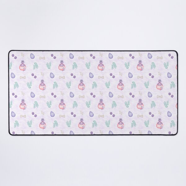 Item preview, Cute Purple Dinosaur Pattern - Soft Pastel Kawaii Dino Print designed and sold by PatternUnique.