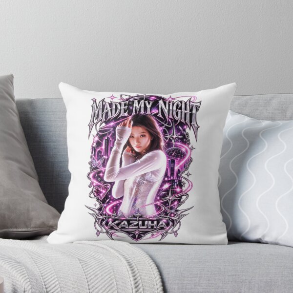 Item preview, Kazuha LE SSERAFIM Cyber Wall Poster | Made My Night Pink Visual designed and sold by Valereekmerch.