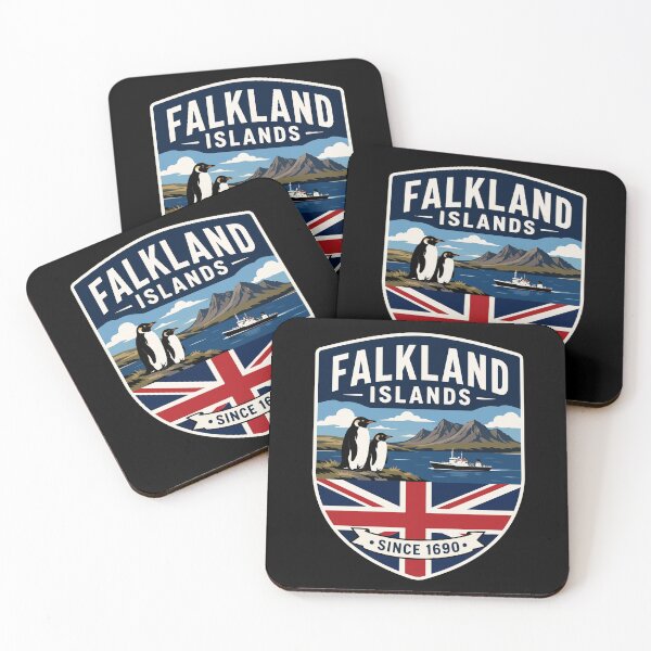 Item preview, Falkland Islands Travel Souvenir Sticker designed and sold by rogue-design.