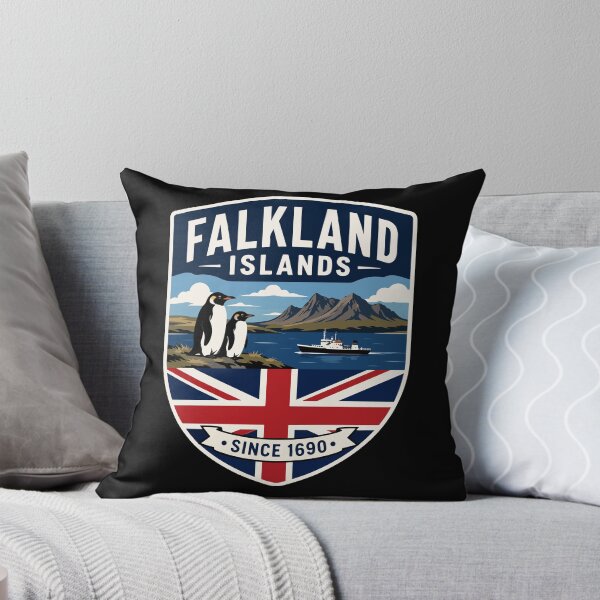 Item preview, Falkland Islands Travel Souvenir Sticker designed and sold by rogue-design.