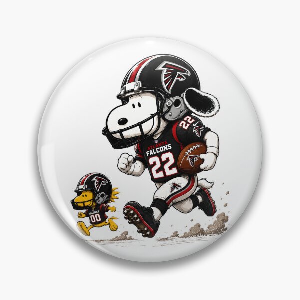 Item preview, Atlanta Falcons Funny Snoopy and Woodstock Players Football Team  designed and sold by Har-vee.