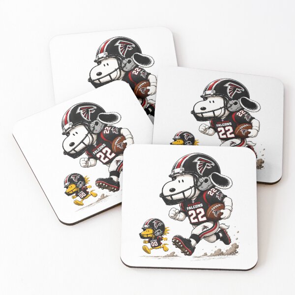 Item preview, Atlanta Falcons Funny Snoopy and Woodstock Players Football Team  designed and sold by Har-vee.