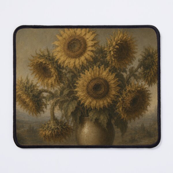 Item preview, Vincent Van Gogh's 'Sunflowers' in a High Renaissance Style designed and sold by Neon-Mama.