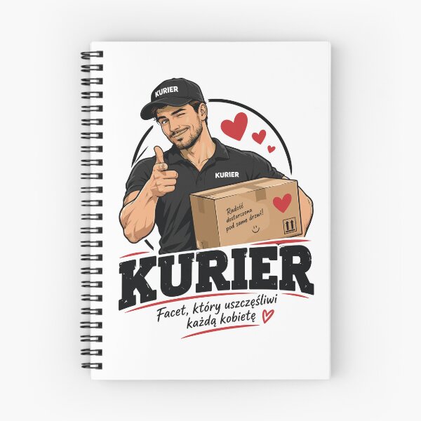 Item preview, Kurier Facet Który Uszczęśliwi Każdą Kobietę designed and sold by PRINTIONAL.