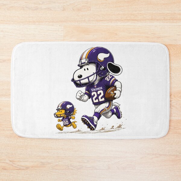 Item preview, Minnesota Vikings Funny Snoopy and Woodstock Players Football Team  designed and sold by Har-vee.