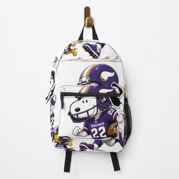 Item preview, Minnesota Vikings Funny Snoopy and Woodstock Players Football Team designed and sold by Har-vee.