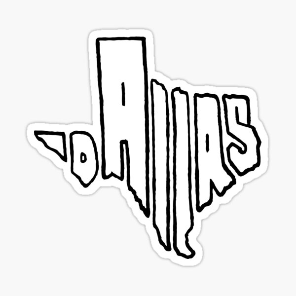 Triple D Skyline (Various Colors Available) | Sticker