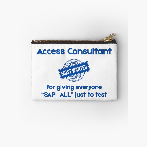 Item preview, Access Consultant Most Wanted - Funny SAP Gift designed and sold by HypercareClub.