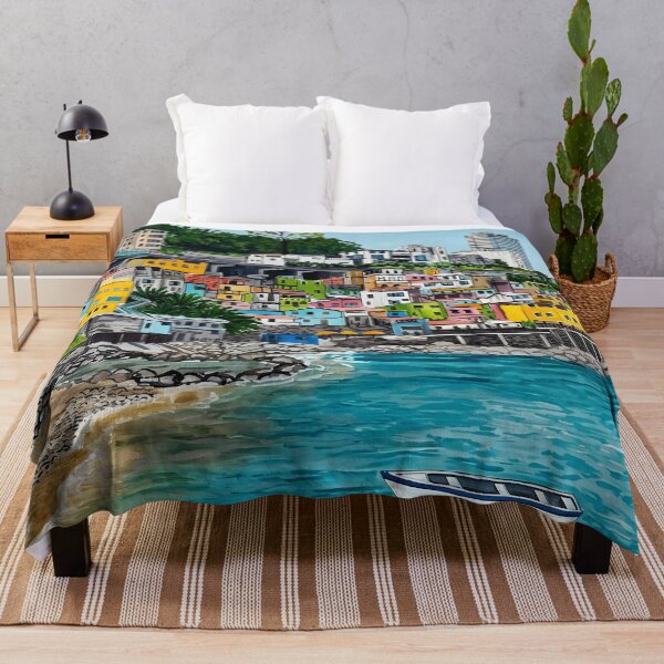 Item preview, Bahia Acrylic Travel Print Salvador designed and sold by POSTERIOCREW.