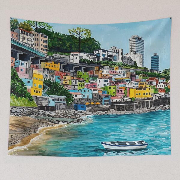 Item preview, Bahia  Acrylic Travel Print  Salvador designed and sold by POSTERIOCREW.