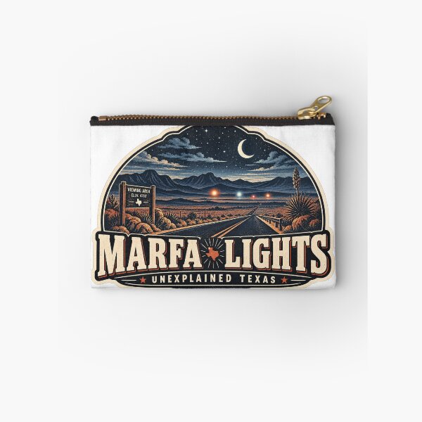 Item preview, Marfa Lights Unexplained Texas – Vintage Paranormal Sticker designed and sold by ChicClicker.