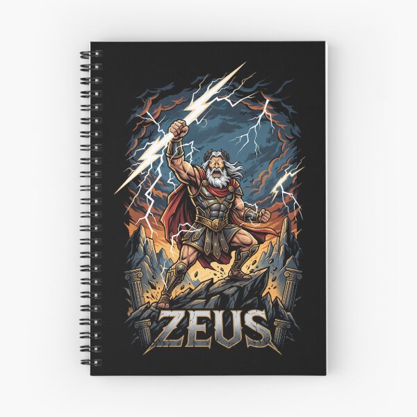 Item preview, Zeus Lord Of Thunder designed and sold by Gabriela Mihai.