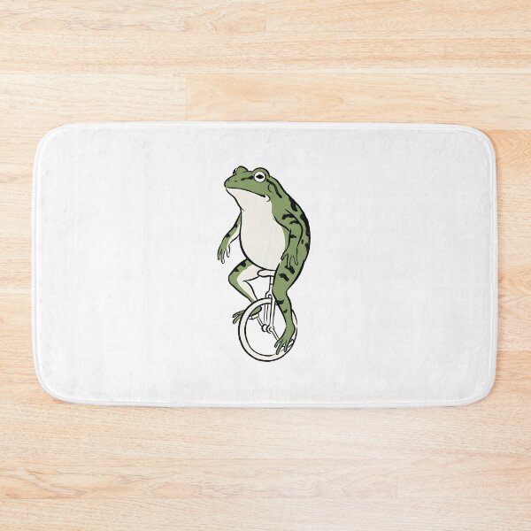 Item preview, Frog Riding a Unicycle in Japanese Painting Style – Deformed designed and sold by japaneseries.