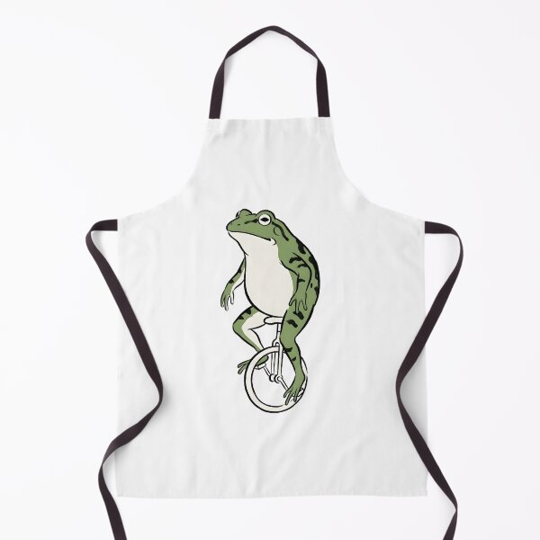 Item preview, Frog Riding a Unicycle in Japanese Painting Style – Deformed designed and sold by japaneseries.