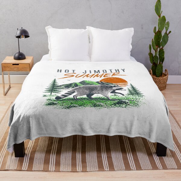 Item preview, Hot Jimothy Summer Raccoon Retro Sunset designed and sold by felixpalette.