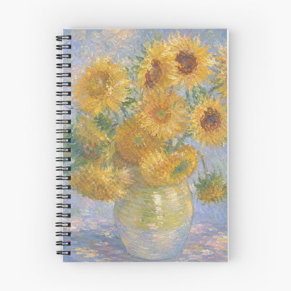 Item preview, Vincent Van Gogh's 'Sunflowers' in an Impressionism Style designed and sold by Neon-Mama.