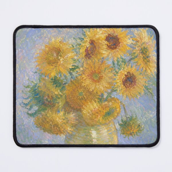 Item preview, Vincent Van Gogh's 'Sunflowers' in an Impressionism Style designed and sold by Neon-Mama.