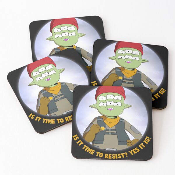Item preview, Final Space Tribore Menendez Resistance Leader designed and sold by ghostart32.
