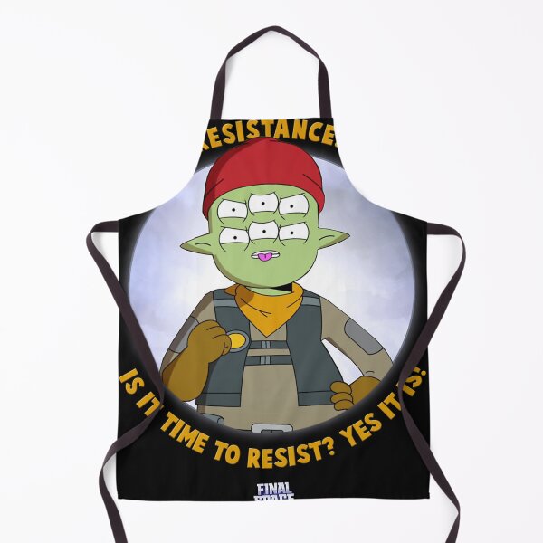 Item preview, Final Space Tribore Menendez Resistance Leader designed and sold by ghostart32.