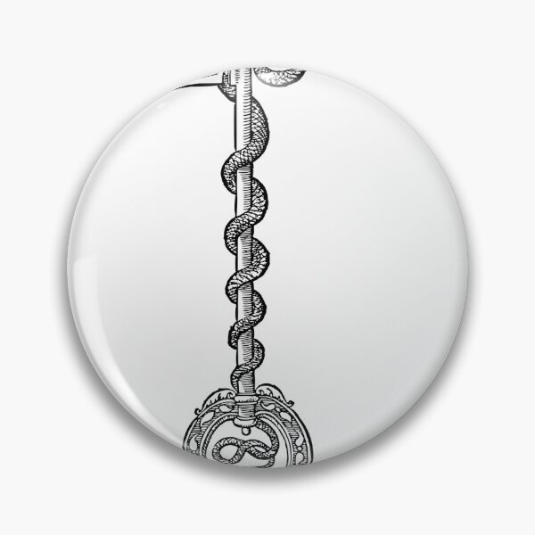 Item preview, Vintage Snake Coiled Around Antique Skeleton Key Engraving designed and sold by T-shirts for hot people .