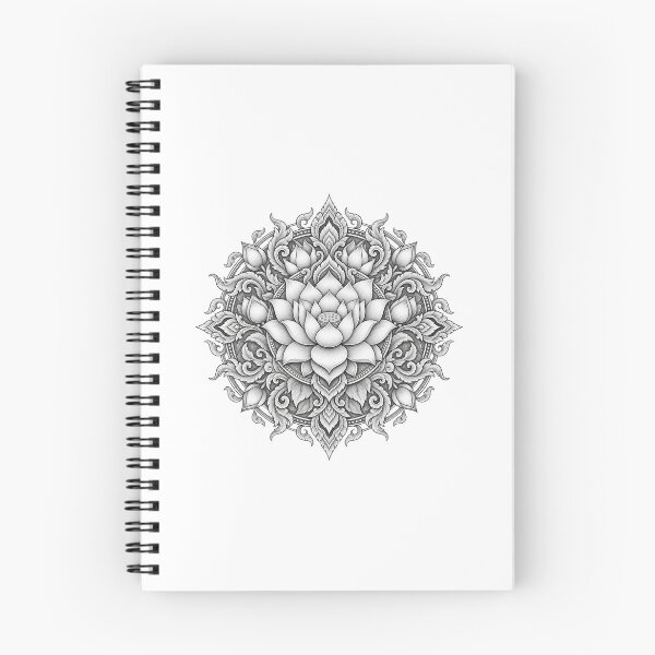 Item preview, Thai Sacred Lotus Ornamental Mandala designed and sold by mamhew2456.