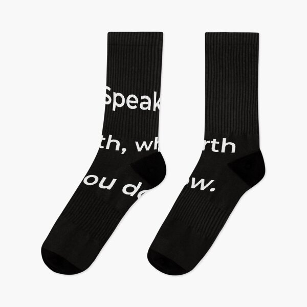 Item preview, “Speaking of worth, what worth in you doth grow.” - print white designed and sold by ariksworld.
