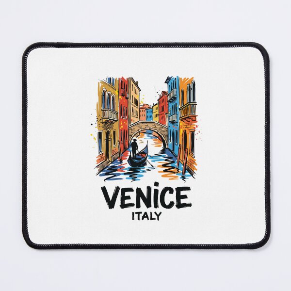 Item preview, Venice Canal Gondola Italy Travel Art designed and sold by Merch by Das Design Studio.