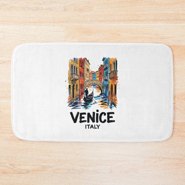 Item preview, Venice Canal Gondola Italy Travel Art designed and sold by Merch by Das Design Studio.