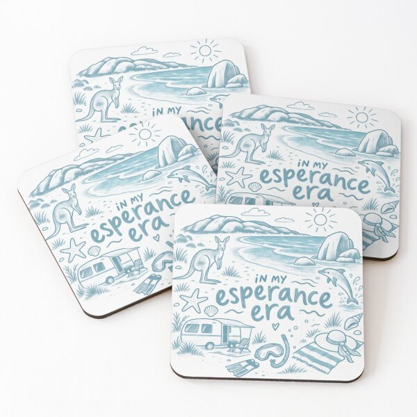Item preview, In My Esperance Era Esperance WA Kangaroo Beach Camping designed and sold by Yellowriversss.