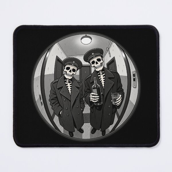 Item preview, Skeleton Detectives In The Elevator designed and sold by MonkiFlipp.