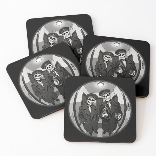 Item preview, Skeleton Detectives In The Elevator designed and sold by MonkiFlipp.