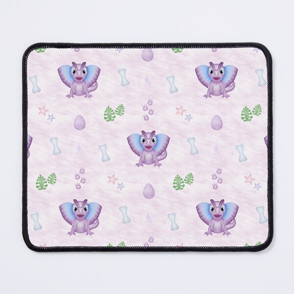 Item preview, Sweet Violet Dino Pattern - Whimsical Lavender Prehistoric Print designed and sold by PatternUnique.