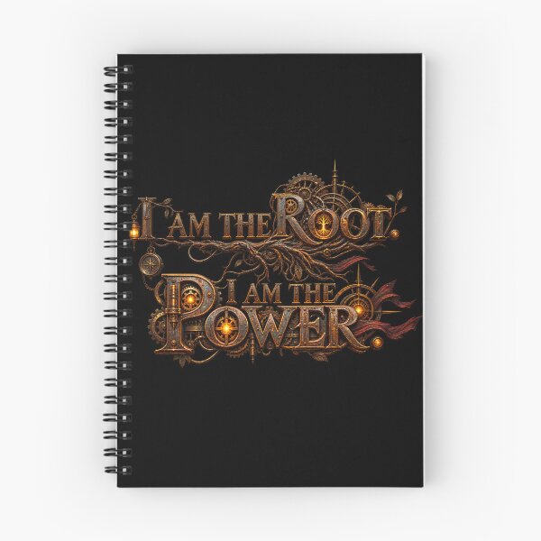 Item preview, I am the root. I am the power. (Steampunk Version) designed and sold by MaxDreamsArt.