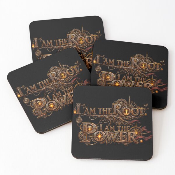 Item preview, I am the root. I am the power. (Steampunk Version) designed and sold by MaxDreamsArt.