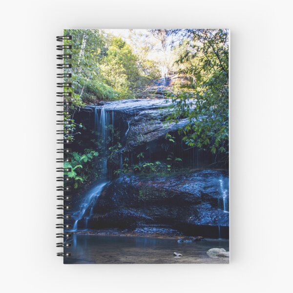 Item preview, Serene Forest Waterfall in Lush Nature - Lawson Australia designed and sold by Michael Cherne.