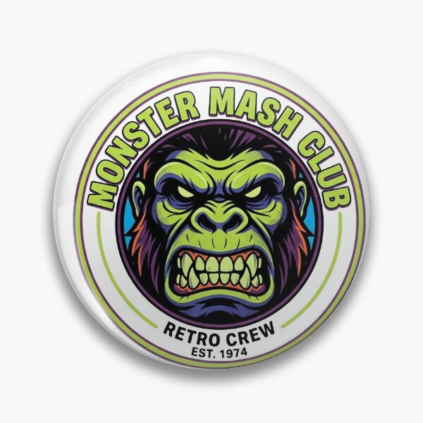 Item preview, Vintage Gorilla Monster Retro Crew designed and sold by ColorCatcher.