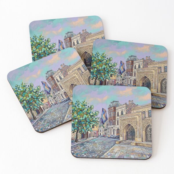 Item preview, Baku  Acrylic Travel Print  Azerbaijan designed and sold by POSTERIOCREW.