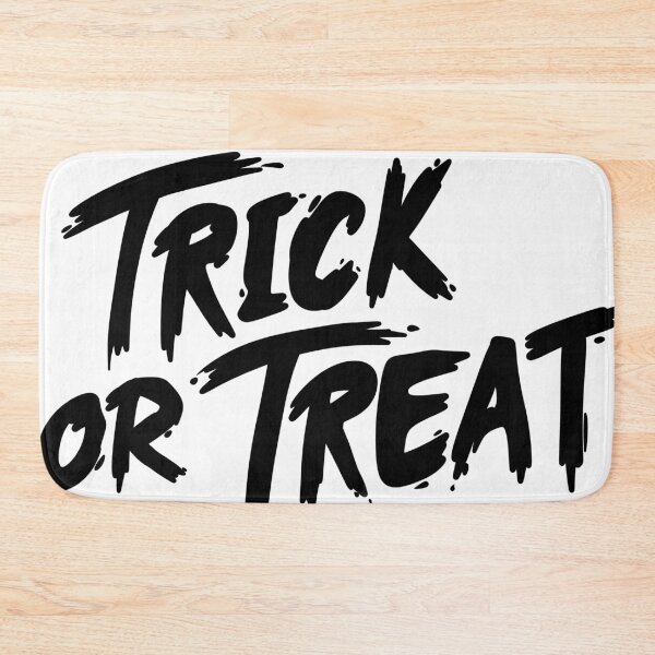 Item preview, Trick or Treat Halloween Lettering — Spooky Black Brush Calligraphy designed and sold by LYAN-STORE.