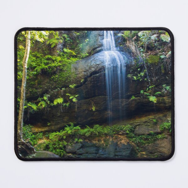 Item preview, Serene Forest Waterfall in Lush Nature designed and sold by Michael Cherne.
