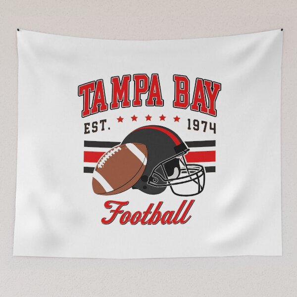 Item preview, Tampa Bay Football Est 1974 Retro Helmet Graphic designed and sold by GohringFinlea.