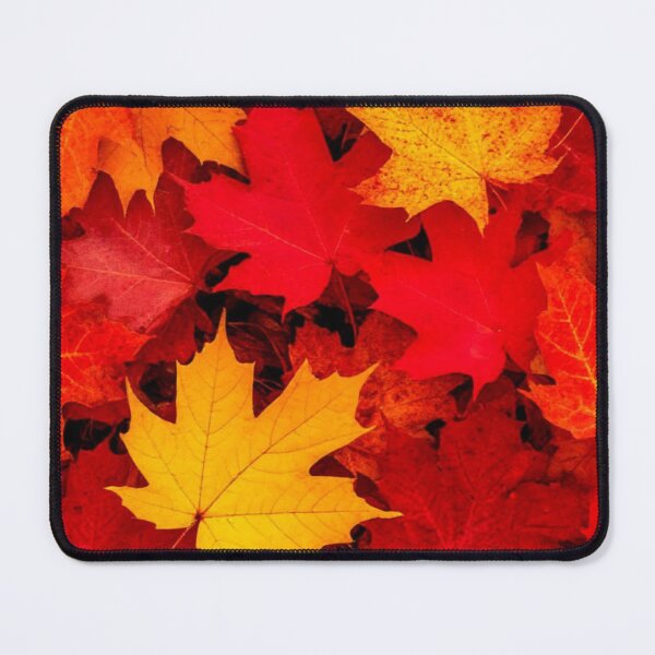 Item preview, Red and Gold Maple Leaves — Autumn Fall Foliage Background designed and sold by LYAN-STORE.