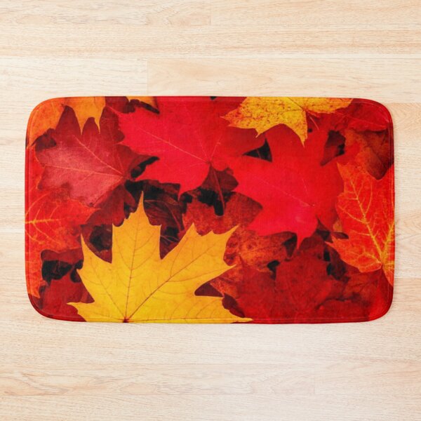 Item preview, Red and Gold Maple Leaves — Autumn Fall Foliage Background designed and sold by LYAN-STORE.