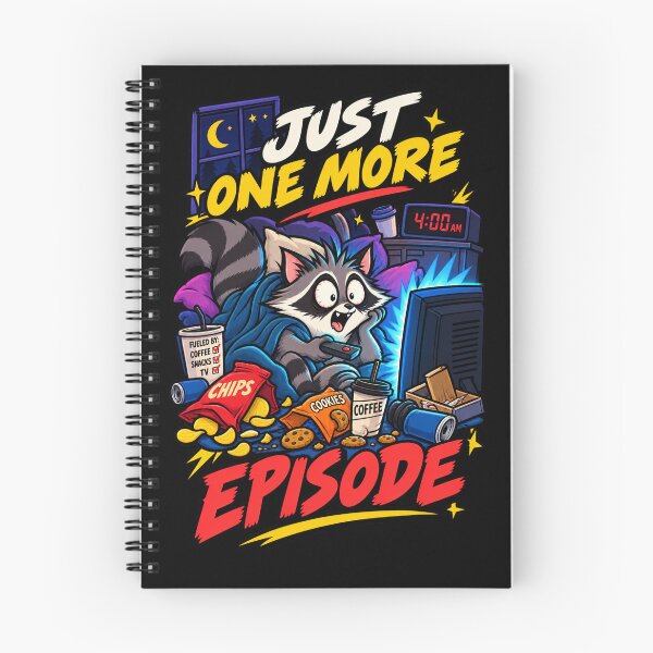 Item preview, Just One More Episode designed and sold by Gabriela Mihai.