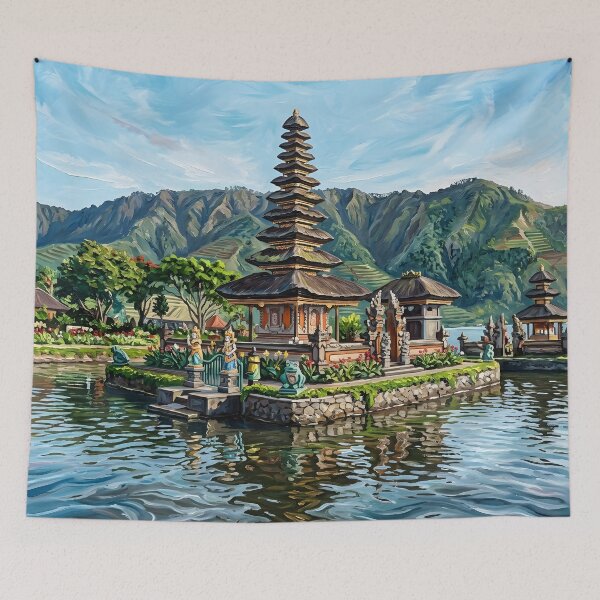 Artikelvorschau, Bali Acryl-Reisedruck Indonesien entworfen und verkauft von POSTERIOCREW.